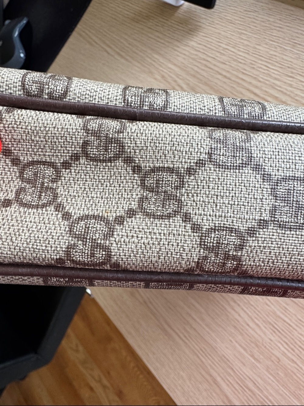 Gucci Brown coated canvas vintage wristlet clutch - Picture 17 of 17